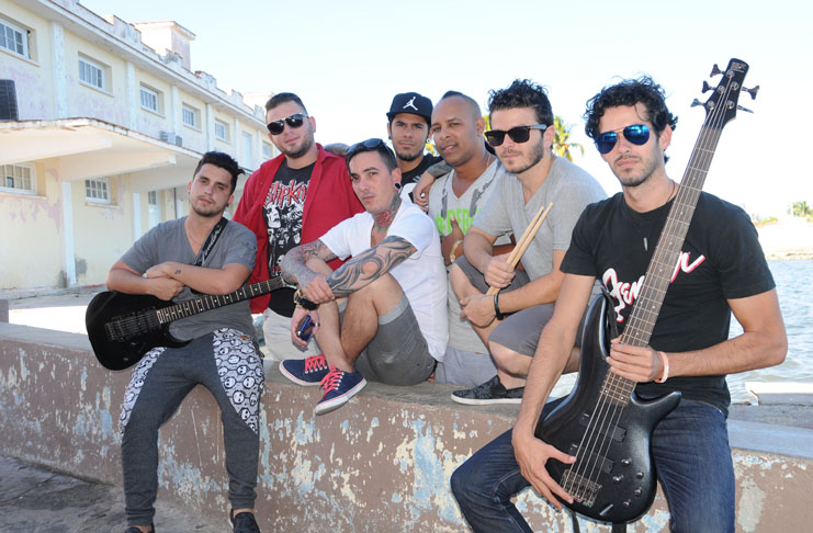 Grupo de rock Dana. /Foto: Juan Carlos Dorado