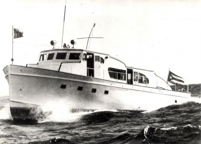 El yate Granma fue construido en 1943 por la empresa norteamericana Schuylkill Products Company Inc.