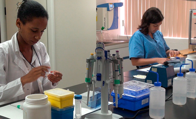 Centro de Inmunología Molecular se desarrollan las investigaciones contra el cáncer y otras enfermedades. Foto: Raquel Pérez