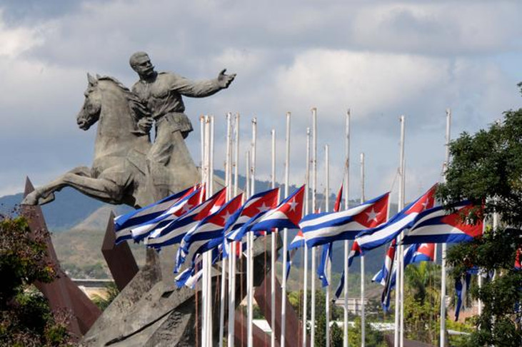 Monumento al Mayor General Antonio Maceo Grajales, en la Plaza que lleva su nombre, en la provincia de Santiago de Cuba. /Foto: ACN