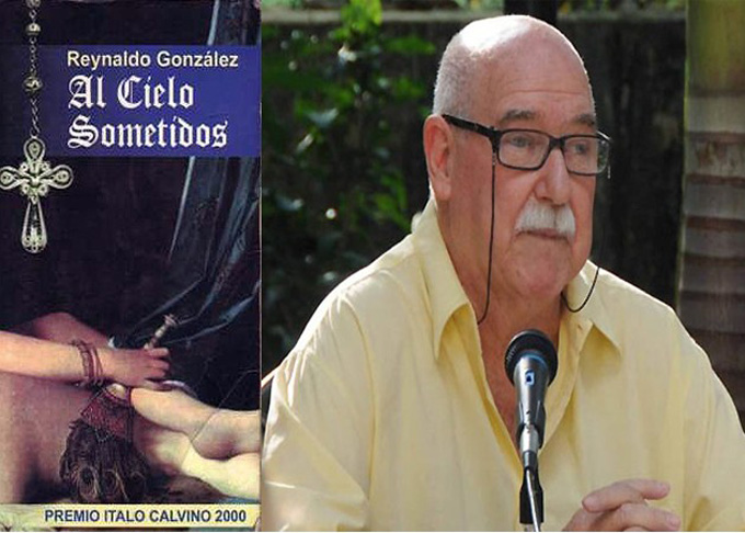 El escritor cubano Reynaldo González, autor del volumen.