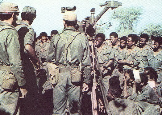 Varios cubanos fueron instructores militares en África. Foto: Tomada de Internet