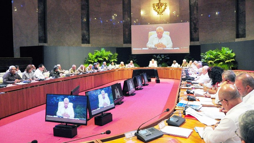 Reunión del Consejo de Ministros./Fotos: Estudios Revolución