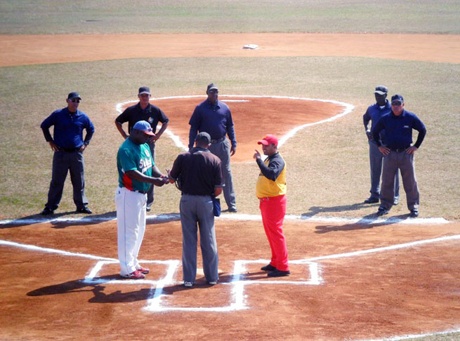 Serie provincial de béisbol, juego Aguada-Abreus. /Foto: Centro de Documentación