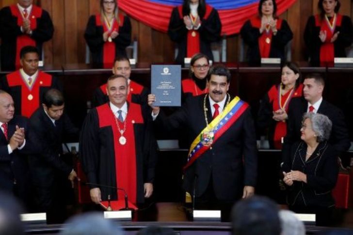 El 20 de mayo del año pasado, Nicolás Maduro fue reelegido presidente de Venezuela con 67.7 por ciento de los votos. | Foto: Reuters