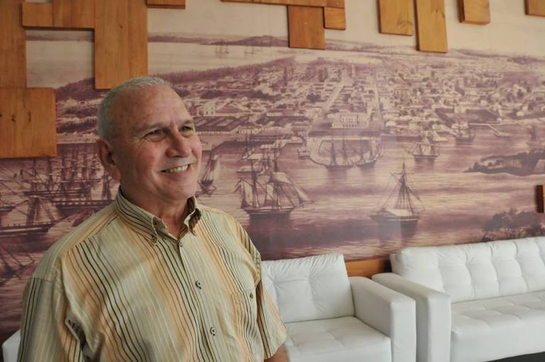 Arquitecto Irán Millán Cuétara, Conservador de la ciudad de Cienfuegos./ Foto: Juan Carlos Dorado