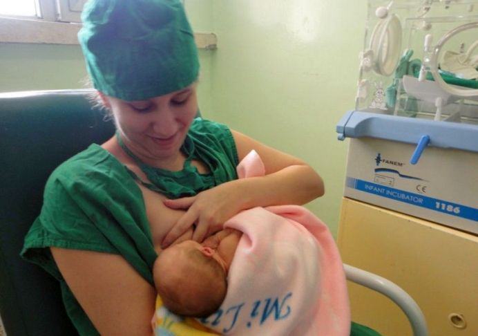 Hasta la fecha, Cienfuegos mantiene en cero la tasa de mortalidad infantil. /Foto: Periódico Escambray
