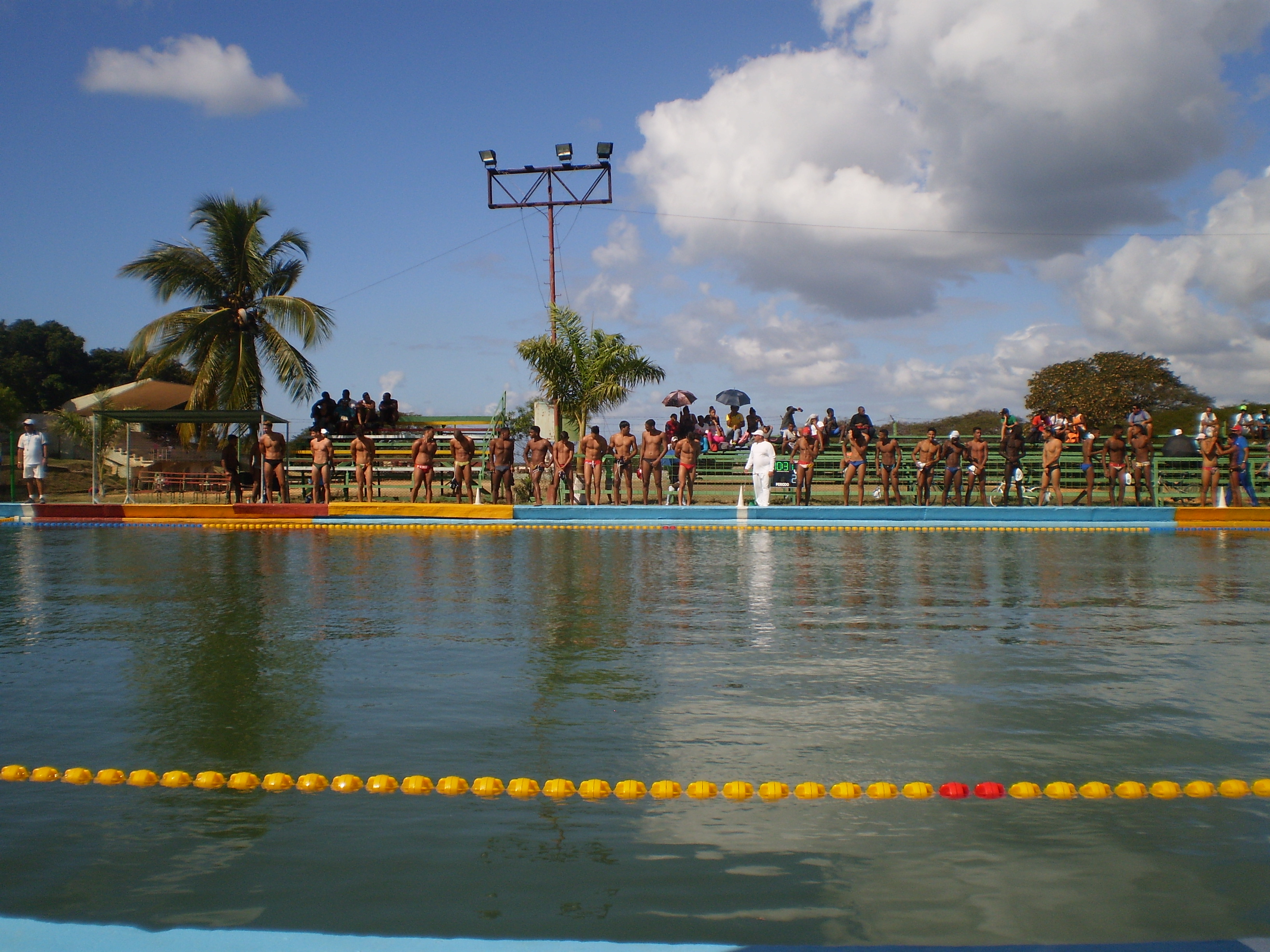 Terminado el Campeonato Nacional de polo acuático, la "Olímpica" cesó funciones hasta esta semana. /Foto: Darilys