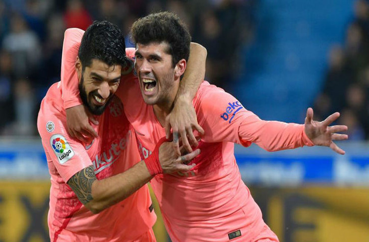 Los goles de Carles Aleñá en el 55' y el uruguayo Luis Suárez, en el 60' (de penal) dejaron vista para sentencia la definición de La Liga. El título del FC Barcelona es sólo cuestión de tiempo, y pudiera ser incluso hoy.
