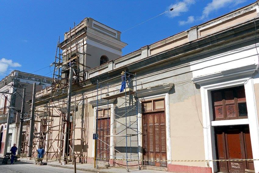 Durante la construcción se respetaron todos los valores patrimoniales de la edificación./Foto: Ildefonso Igorra López