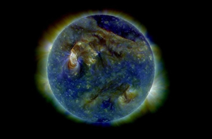 Una forma de óxido de hierro, la hematita, retiene sus propiedades magnéticas a temperaturas equivalentes a las del manto de nuestro planeta. /Foto: NASA (Imagen ilustrativa)