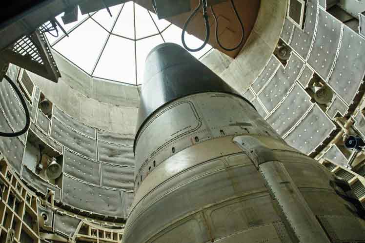 Ojiva nuclear. /Foto: Prensa Latina
