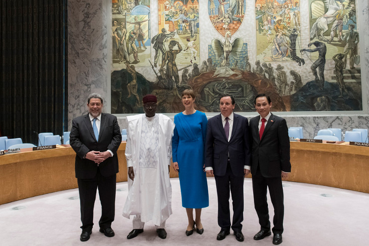 Nuevos miembros no permanentes del Consejo de Seguridad de Naciones Unidas. /Foto: UN News