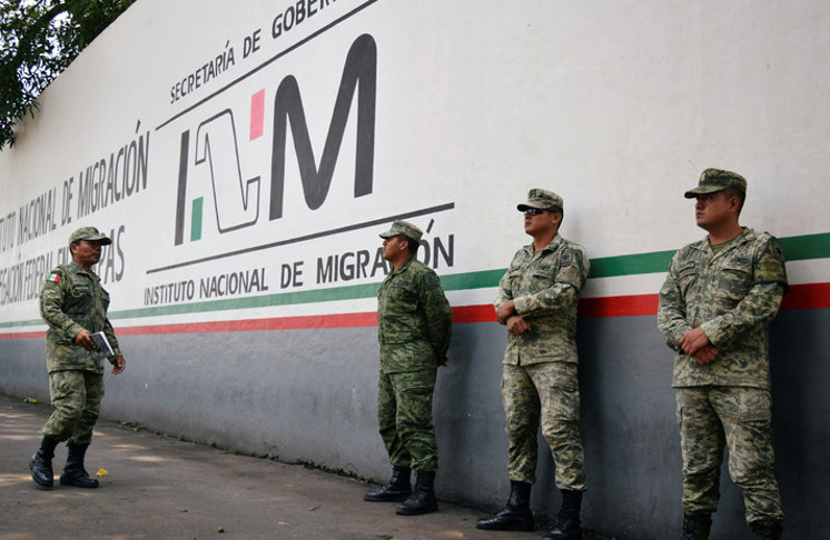 Soldados asignados a la recién creada Guardia Nacional en Tapachula, México. 23 de mayo de 2019. /Foto: Jose Torres (Reuters)