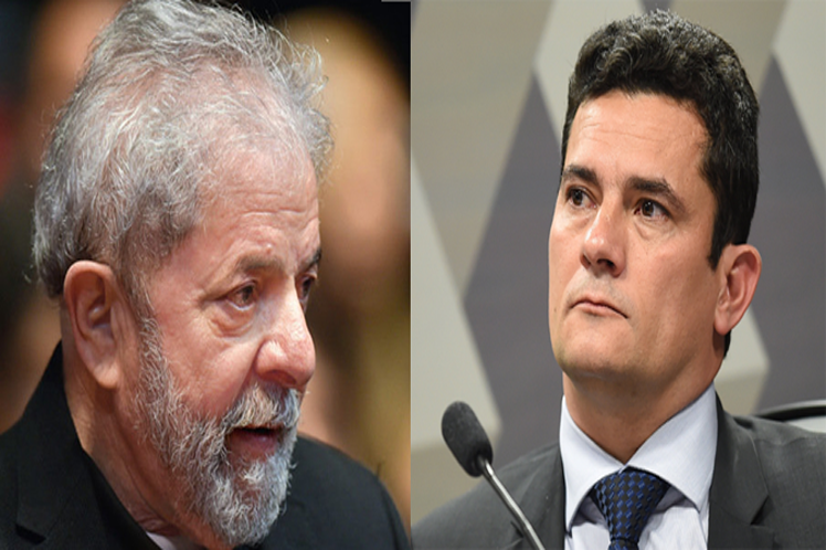 Los comprometedores mensajes filtradas revelan que el exjuez Sergio Moro actuó con parcialidad y mediado por intereses políticos para condenar a Lula da Silva y sacarlo de la carrera por la presidencia, en la que marchaba como claro favorito. /Foto: Prensa Latina