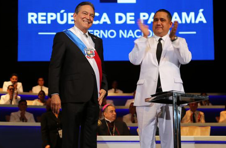 Laurentino Cortizo asume como presidente de Panamá para el período 2019- 2024. /Foto: PRD.