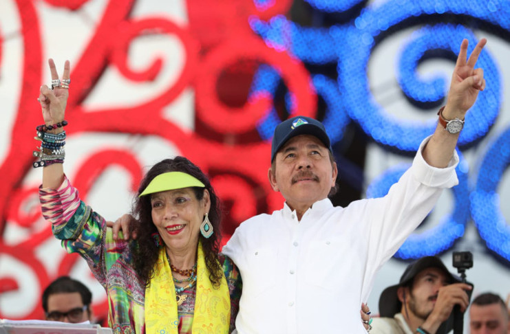 En el acto central por el 40 aniversario del triunfo de la Revolución Sandinista, el presidente Daniel Ortega reiteró su llamado al diálogo por la concordia y la paz nacional. /Foto: el19digital.com