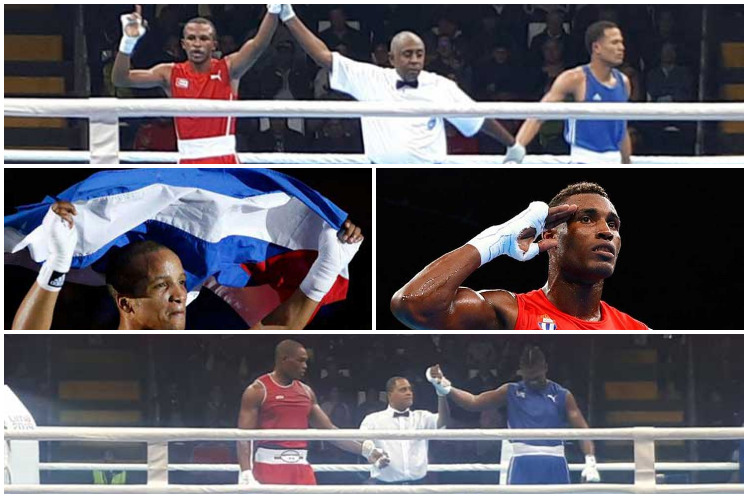 Cuatro títulos de cinco posible. Mejor no pudo ser el inicio del boxeo, el deporte proa de la delegación cubana en Lima 2019. /Foto: Prensa Latina