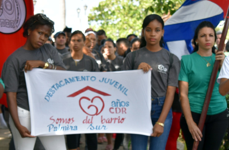 La provincia de Cienfuegos contará con 53 destacamentos “Aniversario 60” de los CDR. /Foto: Gabriela