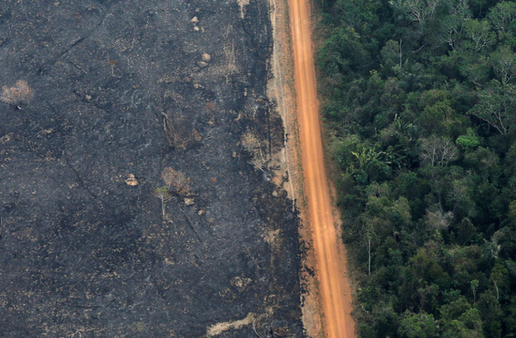 Zona deforestada en la Amazonía. Estado de Rondonia, Brasil. 17 de septiembre de 2019. /Foto: Bruno Kelly (Reuters)