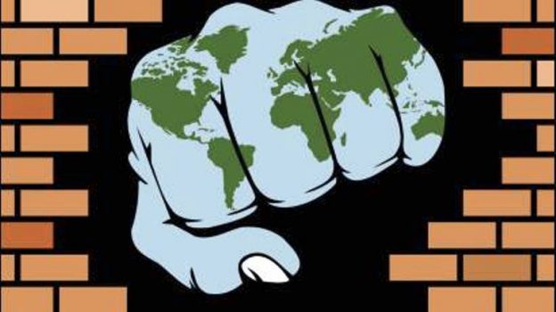 La inmensa mayoría de los gobiernos del mundo están claros de que el bloqueo es inhumano e irrespeta el derecho internacional./ Ilustración: Adán Iglesias (Juventud Rebelde)