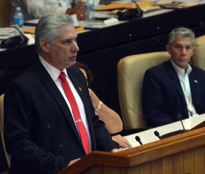 Presidente de Cuba, Miguel Mario Díaz-Canel Bermúdez./Foto: Juvenal Balán