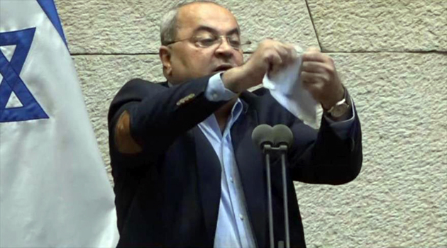 Ahmad Tibi, líder del partido Lista Conjunta Árabe-Judía, condenó, en duros términos, el controvertido plan anti-Palestina. /Foto: HispanTV