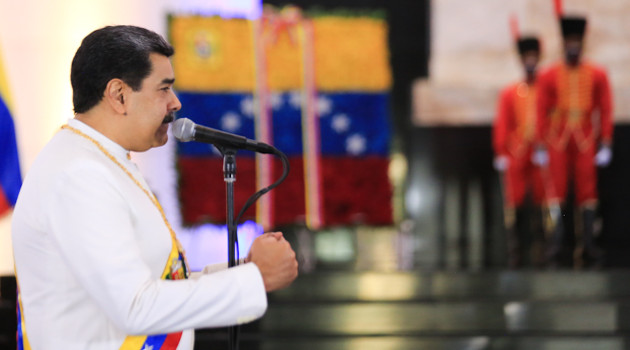 "En Venezuela quien decide, quien pone, quien quita es el soberano pueblo de Venezuela", aseguró el mandatario. | Foto: @PresidencialVE