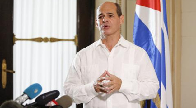 Viceministro de Relaciones Exteriores de Cuba, Rogelio Sierra Díaz. /Foto: TW @Cubaminrex