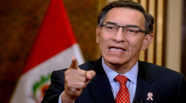Martín Vizcarra, presidente de Perú, enfrenta un juicio de destitución. /Foto: Presidencia de Perú (AFP - Archivos - Andrés Valle)