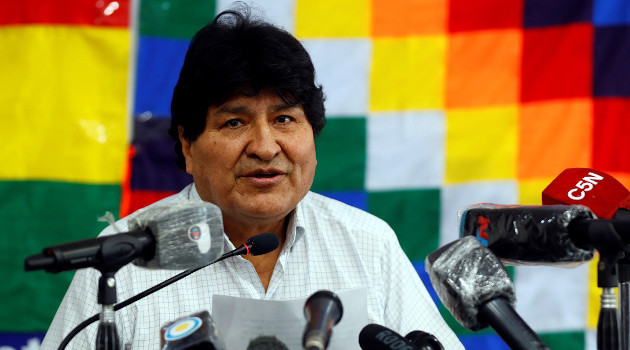 Expresidente de Bolivia, Evo Morales, en Buenos Aires, Argentina, el 18, de octubre de 2020. /Foto: Agustin Marcarian / Reuters