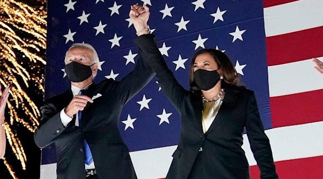 Joe Biden y Kamala Harris. /Foto: AP.
