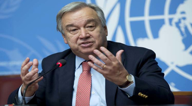 António Guterres, secretario general de la ONU. /Foto: PL