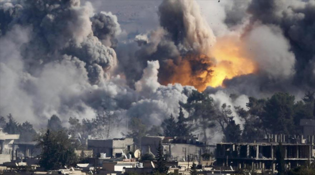 Imagen ilustrativa. Secuelas de un ataque aéreo de la coalición estadounidense contra Siria. /Foto: Reuters