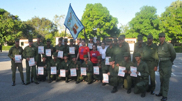 I combattenti di Cienfuegos sono riconosciuti per il loro sostegno a Pinar del Río