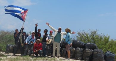 De Cienfuegos a Guanahacabibes, contra viento, basura y sargazo