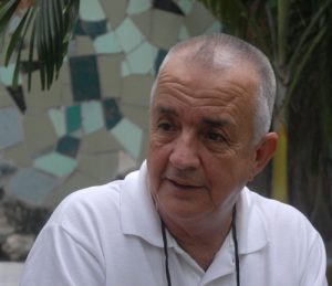 Orlando García Martínez, coautor del libro y presidente de la UNEAC en Cienfuegos.