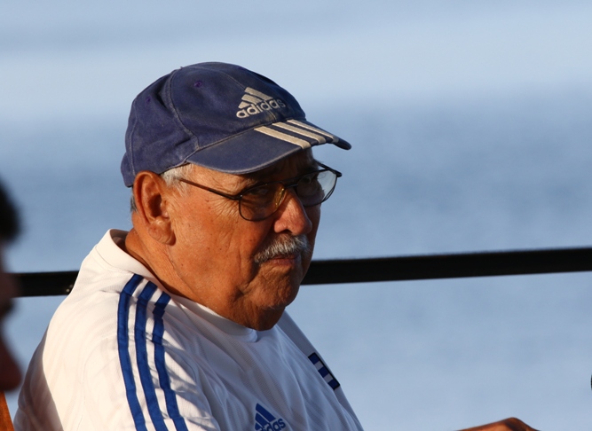 Quiñonez en la última regata de los Juegos Escolares Nacionales. Foto: Aslam Castellón