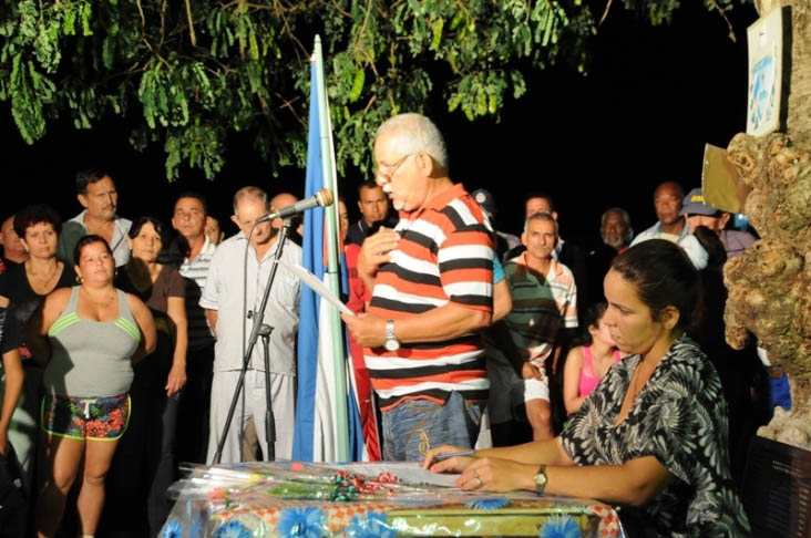 Asamblea piloto del Poder Popular, comunidad 5 de Septiembre en Rodas Foto: Juan Carlos Dorado
