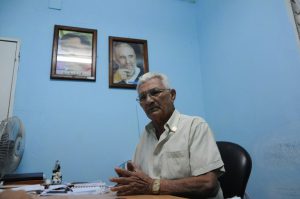 general de brigada Marcelo Verdecia Perdomo, presidente de la Asociación de Combatientes de la Revolución Cubana (ACRC) en Cienfuegos Foto: Juan Carlos Dorado