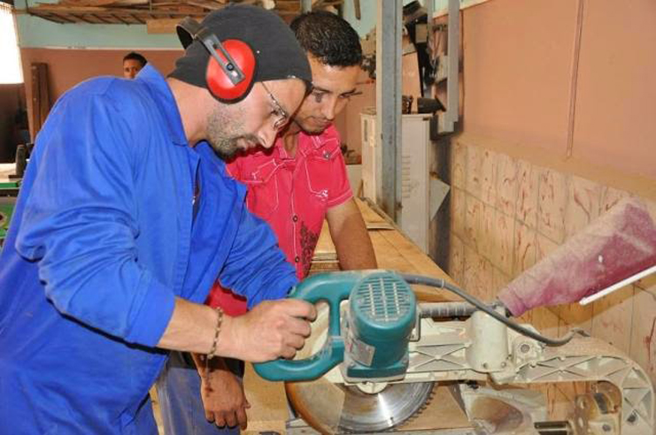 La Escuela de Oficios Joseph Tantete Dubruiller, de Cienfuegos, dispone de seis talleres./Foto: Efraín Cedeño