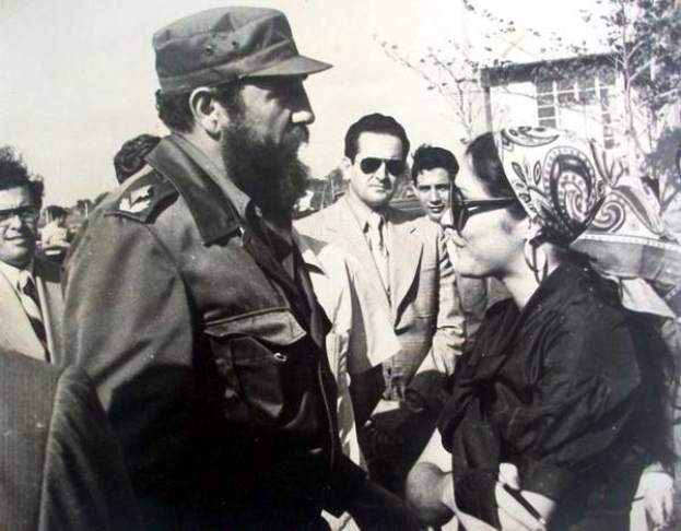 Fidel en la inauguración del Hotel Pasacaballo