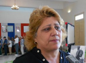 Miembro del Comité Central del PCC y su primera secretaria en Cienfuegos. / Foto: Idelfonso Igorra