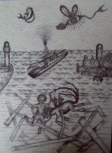 El Japonesito. Ilustración de José Basulto