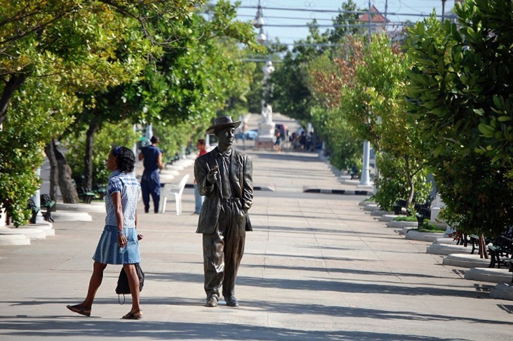 Vista del Prado de Cienfuegos Foto: Tomada de Internet