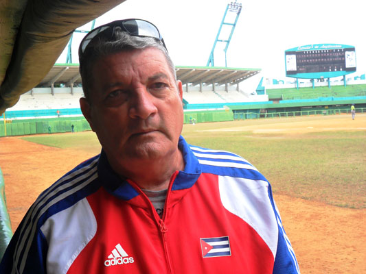 Jesús Gómez Mendoza, el nuevo manager de los Elefantes de Cienfuegos. /Foto:  Darilys Reyes Sánchez