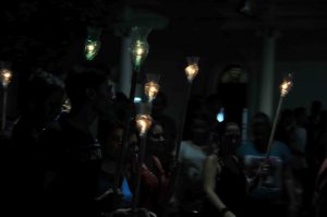 Como cada año los jóvenes protagonizarán la marcha de las antorchas Foto : Juan Carlos Dorado