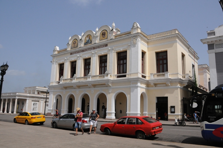 Teatro Tomás Terry de Cienfuegos, declarado Patrimonio Cultural de la Humanidad en el 2005. Foto: Juan Carlos Dorado.