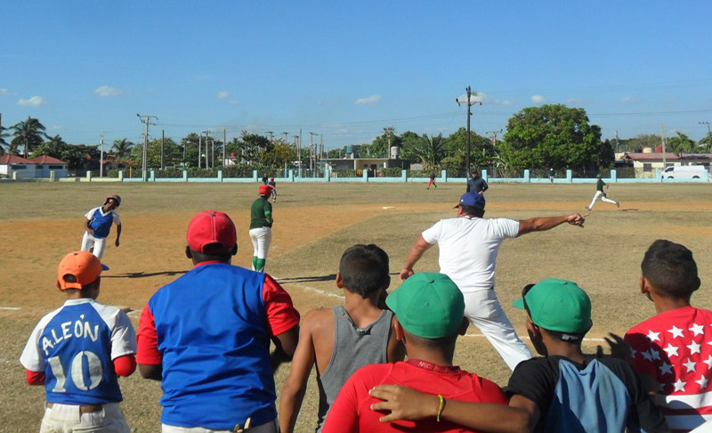 En el Terrenito de Muñoz se discutió la final del Sub 12 de Cienfuegos. /Foto: Darilys