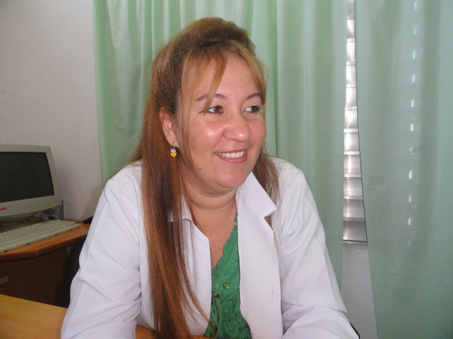 Dra. Yagen Pomares Pérez, directora de Salud en el municipio de Cienfuegos./Foto: Magalys Chaviano